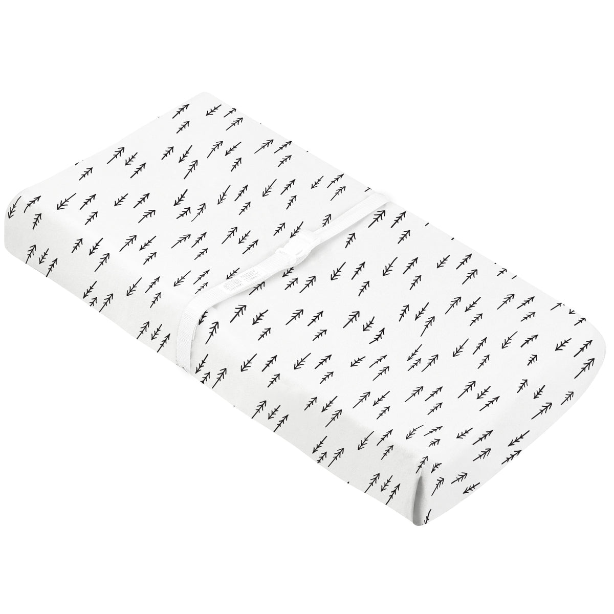 Organic Jersey | Changing Pad Cover w-Slits for Safety Straps