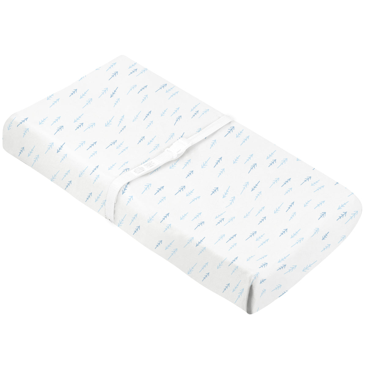 Organic Jersey | Changing Pad Cover w-Slits for Safety Straps