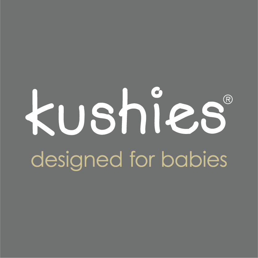 Kushies Washcloths 6-Pack  Grey - Kushies Baby USA Inc