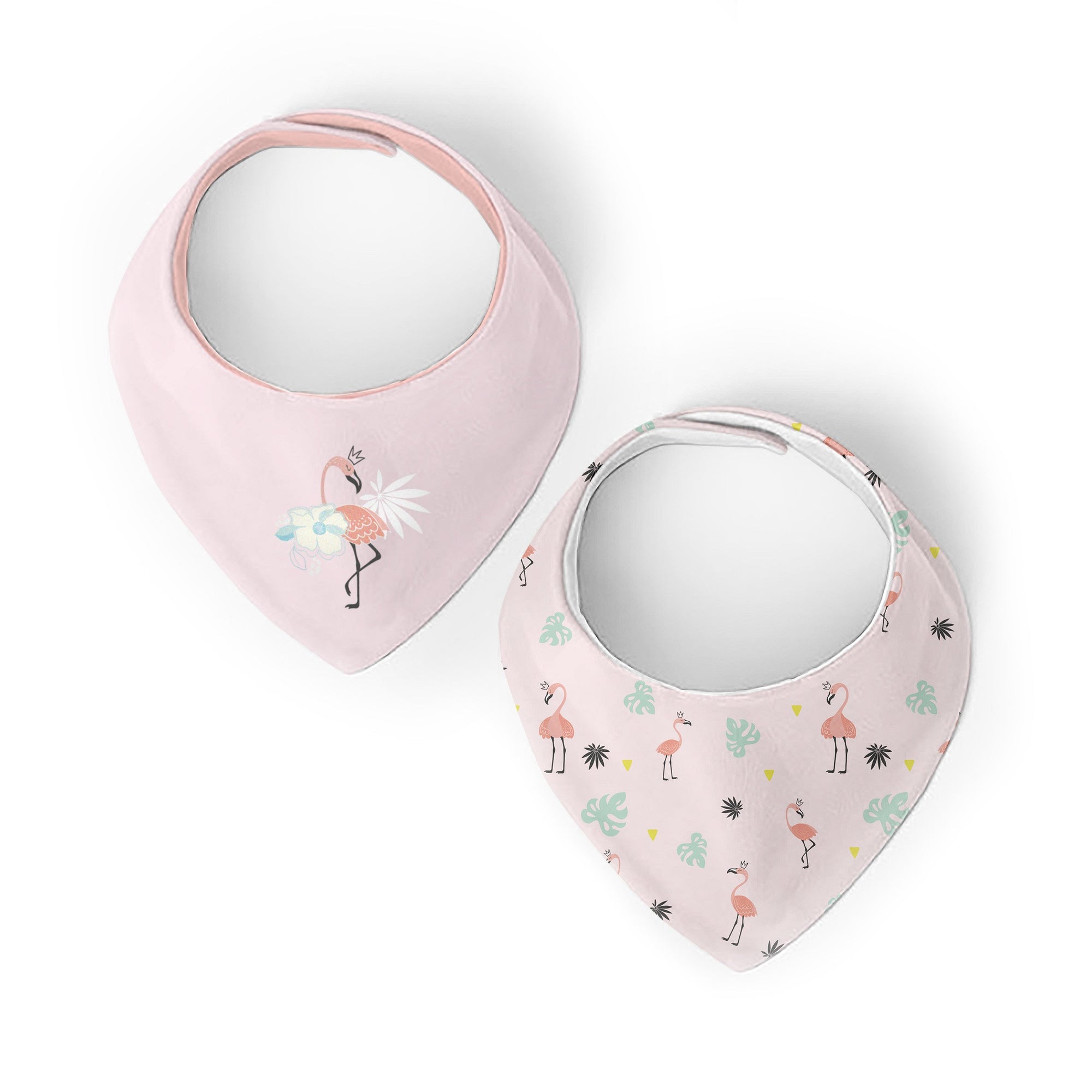 Flamingo | Bandana Bib | 2pack