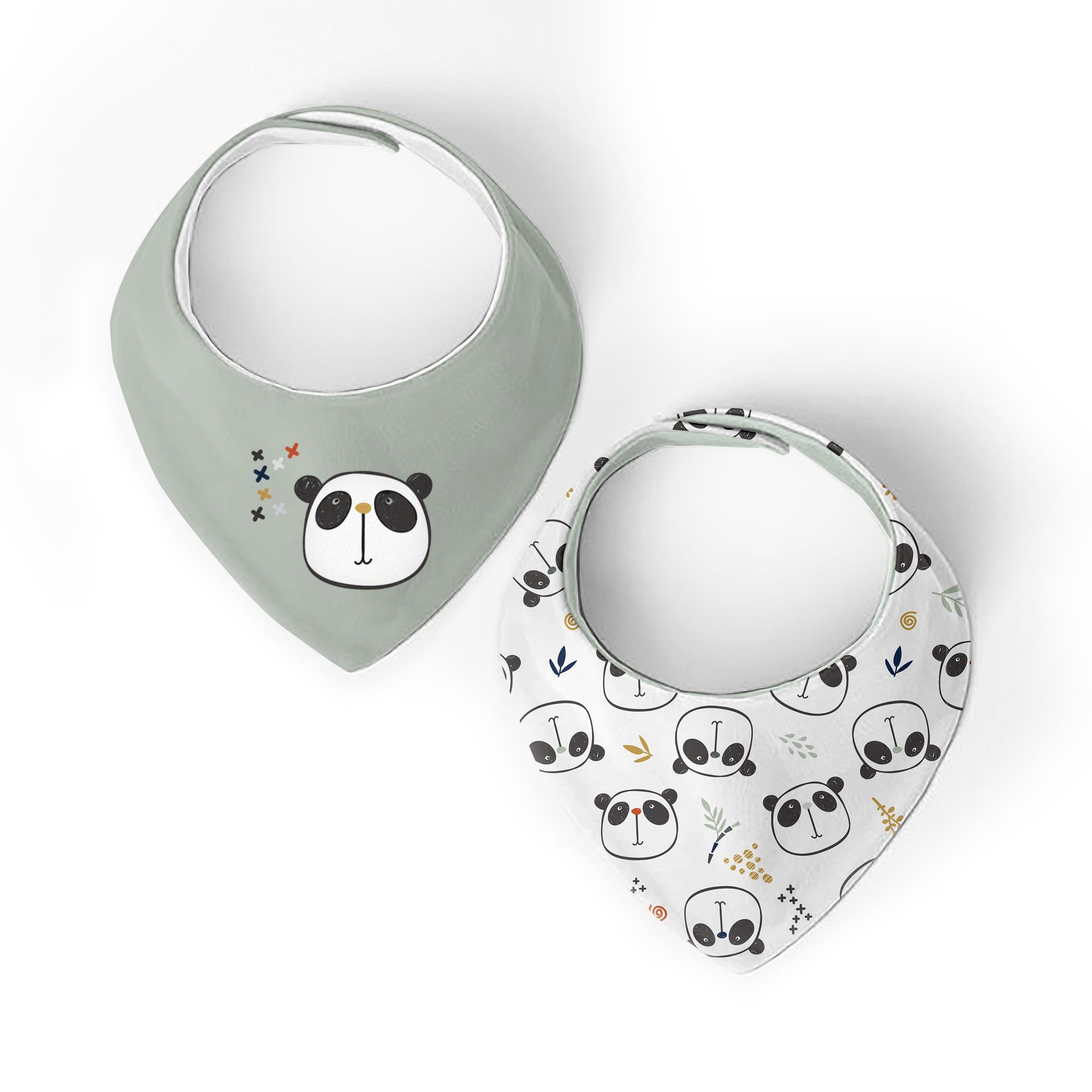 Panda | Bandana Bib | 2pack