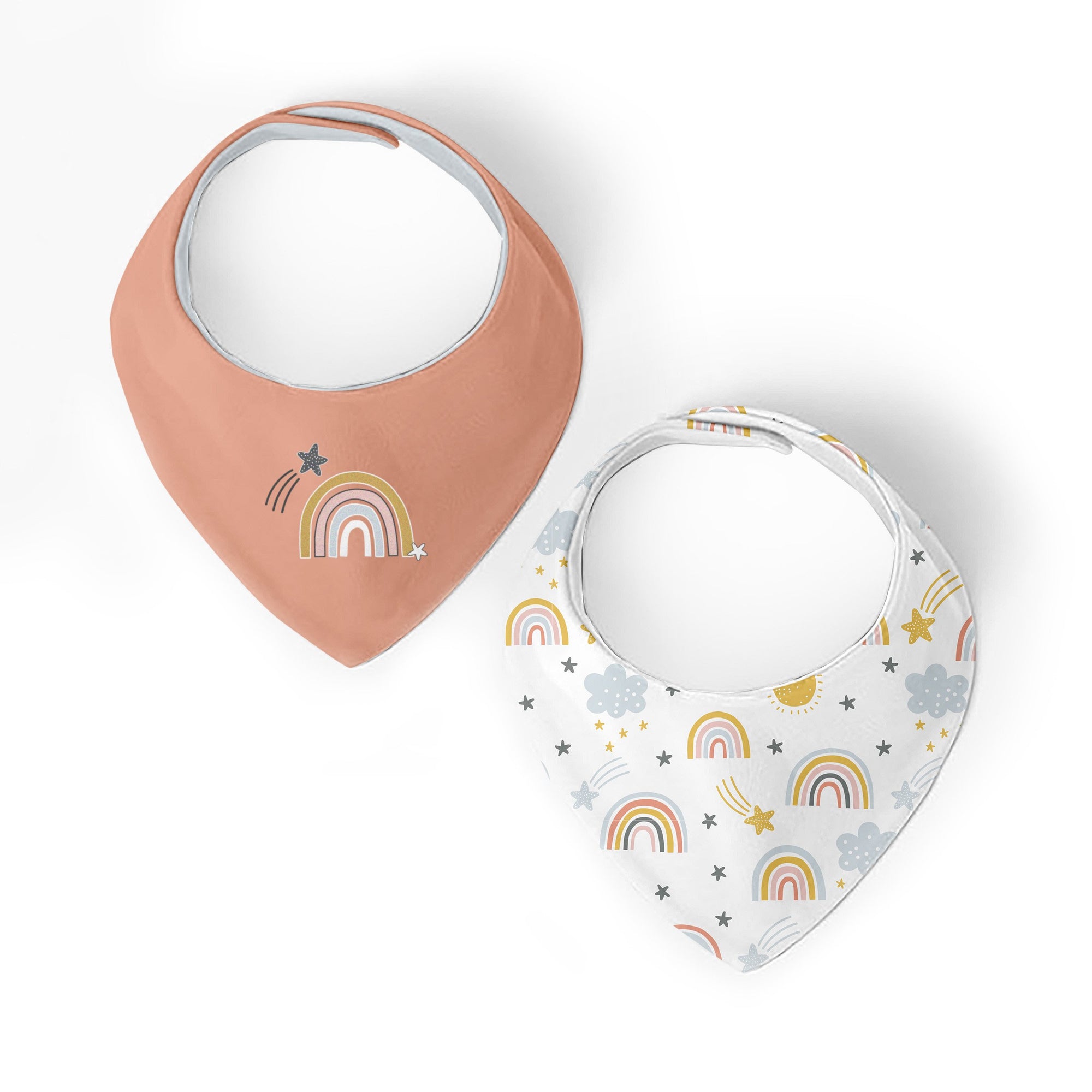 Rainbow | Bandana Bib | 2pack