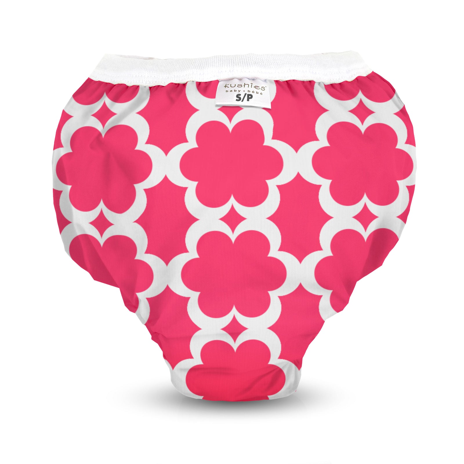Pull-on Water Resistant Training Pant (PUL) / Tickled Pink - Kushies Baby  CANADA Inc